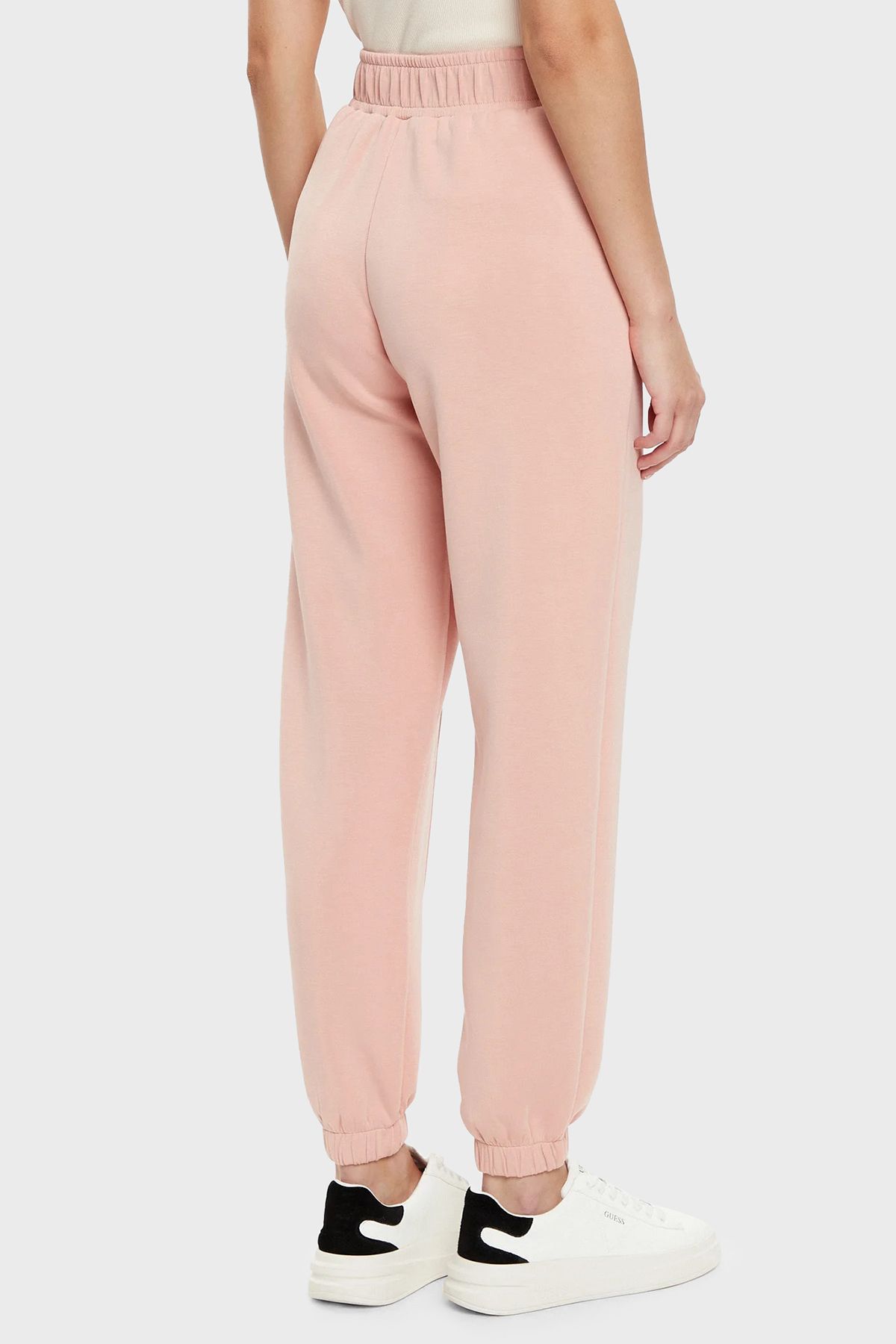 Guess-Olympe Regular Fit Elastic Jogger Παντελόνι V5RB11KCAY2 Μέση Ριμπ Πόδι 2