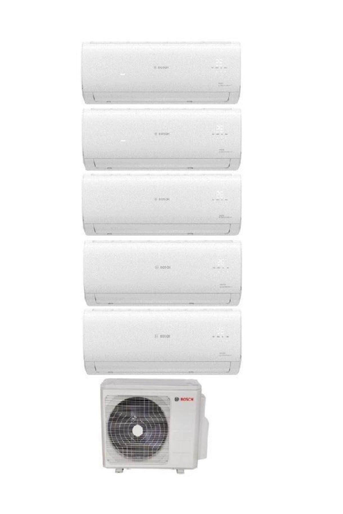 Bosch Multi Split İnverter Klima 42000 Btu 1 Dış + 5 İç Ünite 9000 + 9000 + 12000 + 12000 + 12000 Bt