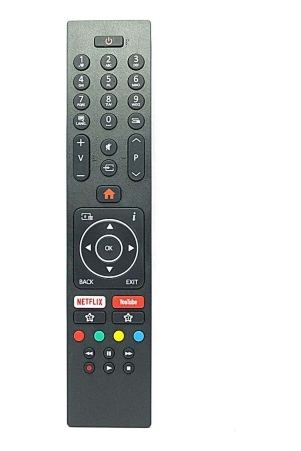 erorex-جهاز تحكم عن بعد ذكي 4K 55UD8450 55 بوصة مع زر Netflix Youtube وشاشة LCD-LED 4