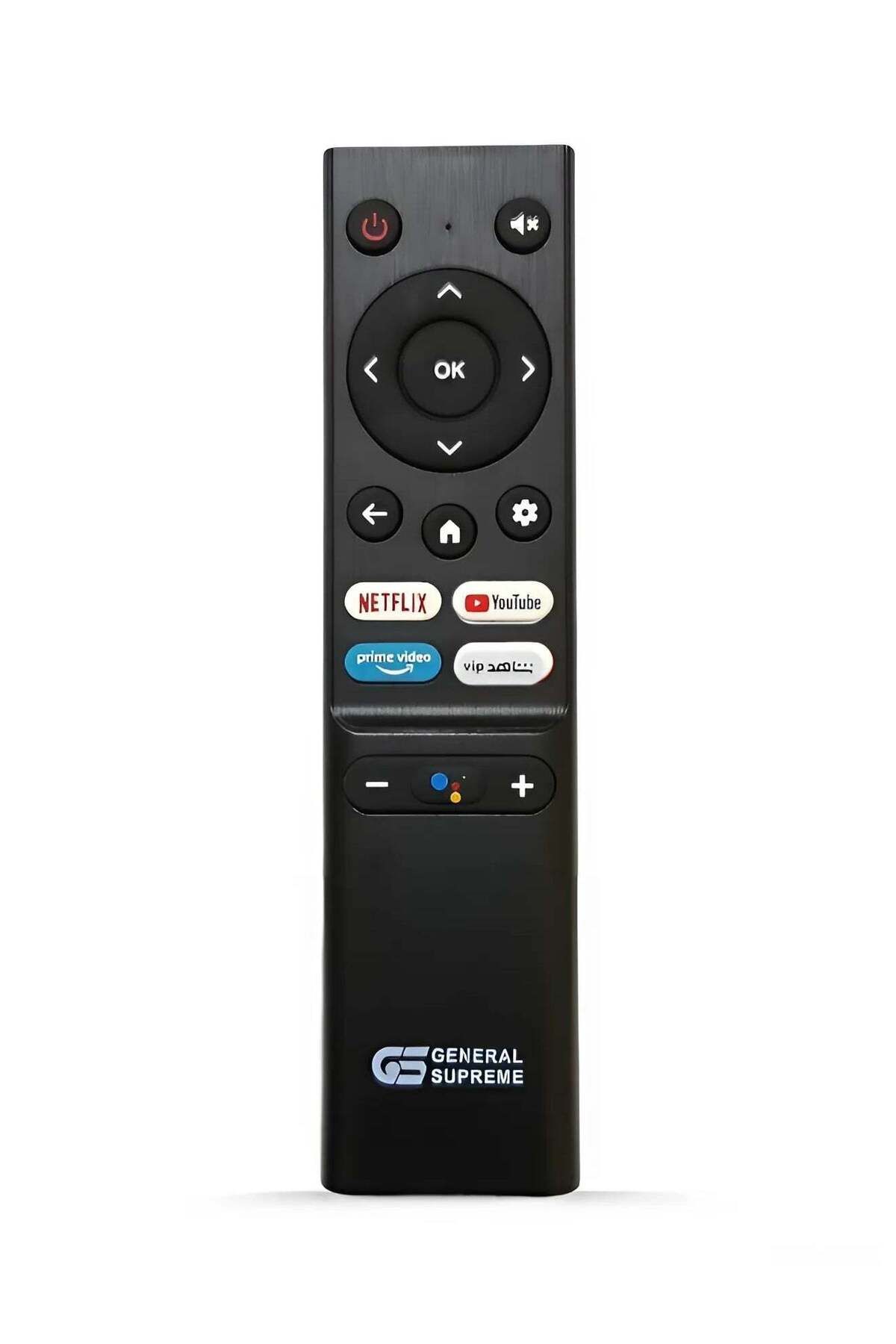 erorex-جهاز تحكم عن بعد للتلفزيون الذكي GENERAL SUPREMME LCD LED، أسود، (لا يدعم البحث الصوتي) 1