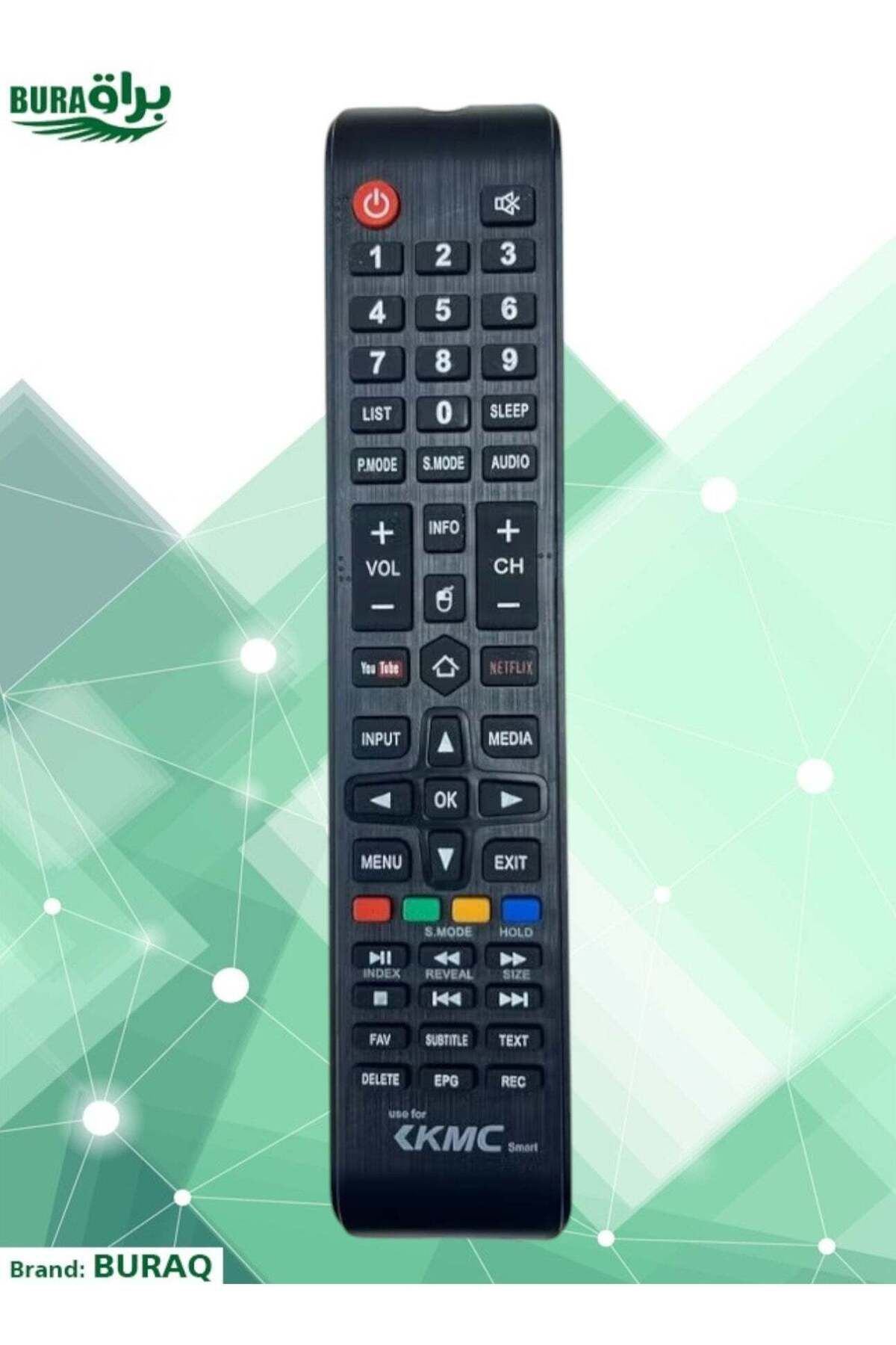 erorex-KMC Remote Control Replacement Remote For KMC LED LCD TV 1