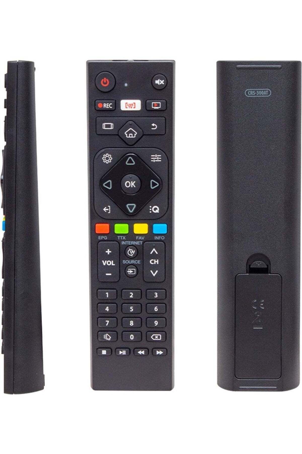 erorex-KL CRS-300AT * Hı-Level RM-L265C Androıd TV Live TV Button LCD-LED TV Remote Control Without Text 1