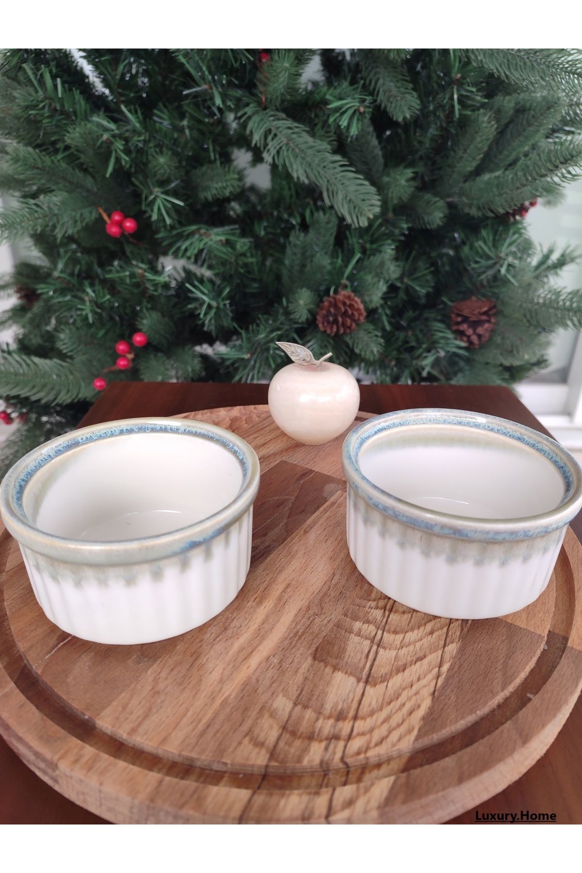 Kleby 2’li Sufle Kabı-Krem/Soil - 2