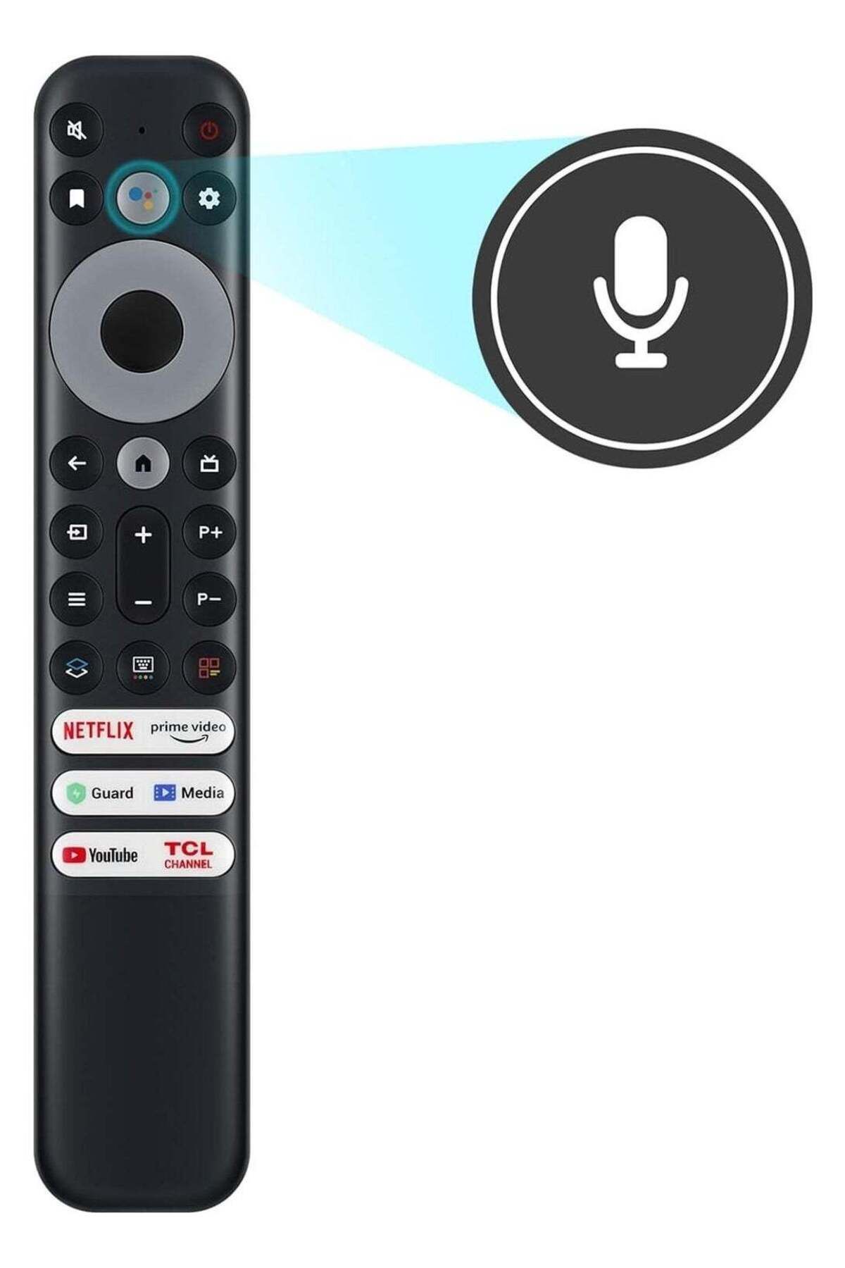 erorex-Tcl 65C635 Smart TV Remote Control with Microphone 1