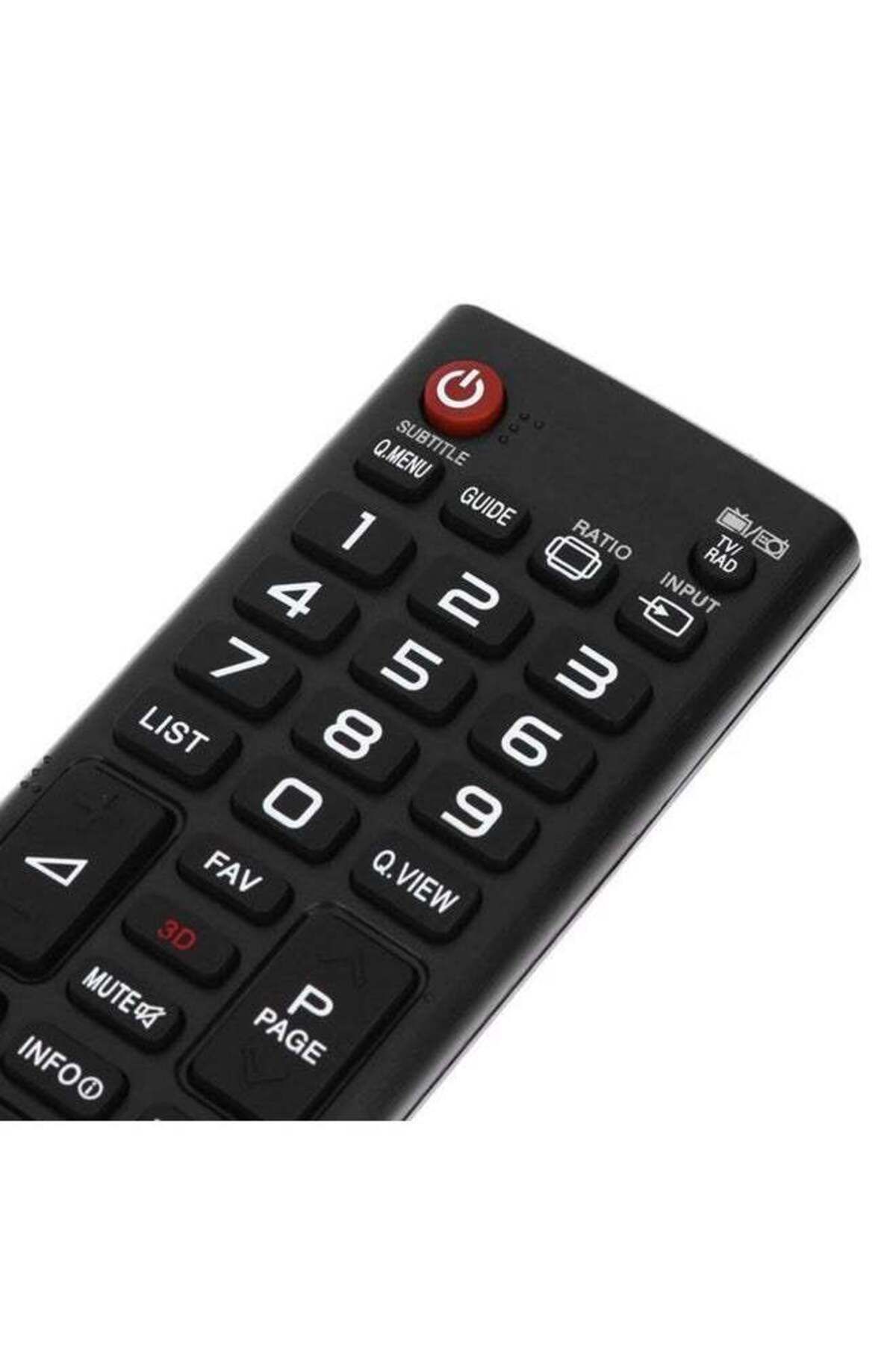 erorex-جهاز تحكم عن بعد لاسلكي بديل للتلفزيون الذكي LG HD LED باللون الأسود 5