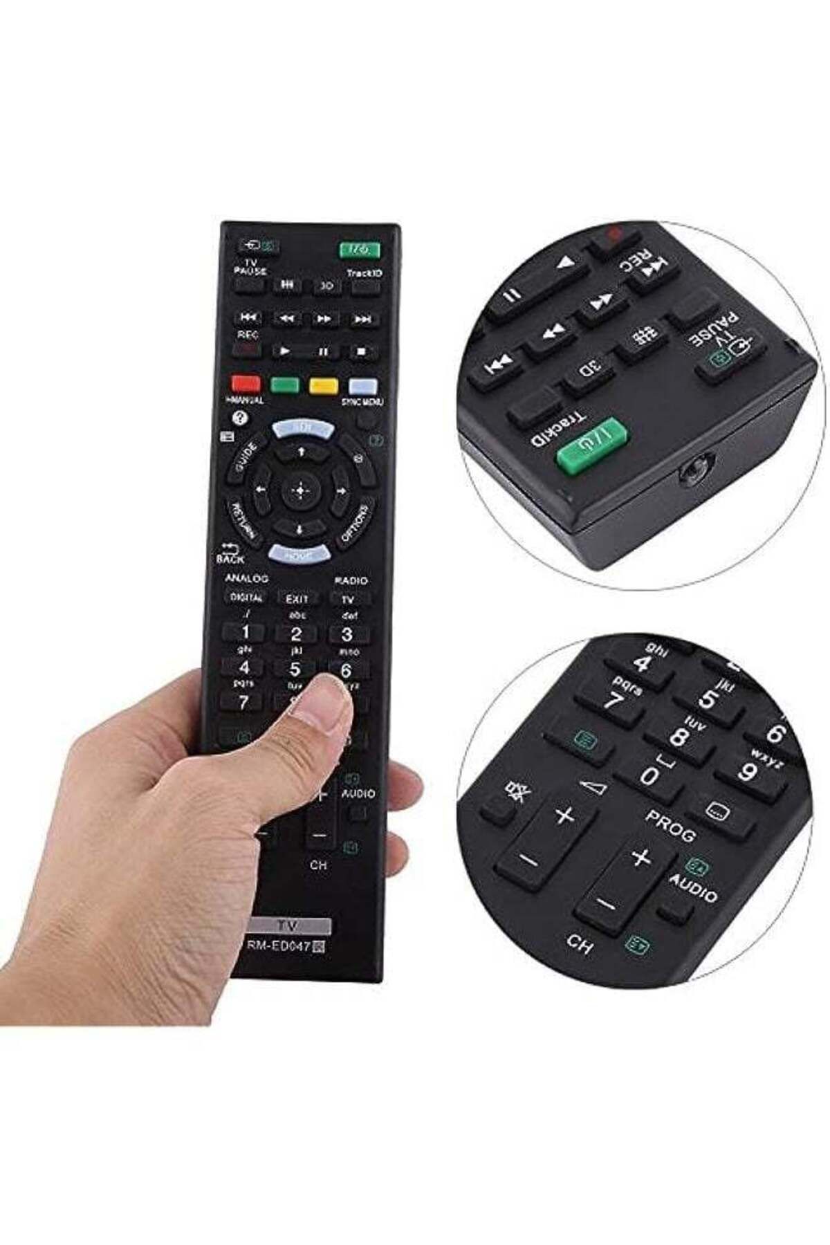 erorex-جهاز تحكم عن بعد عالمي، جهاز تحكم عن بعد بديل لجهاز التحكم عن بعد لتلفزيون Sony LCD LED الذكي RM-ED047 3
