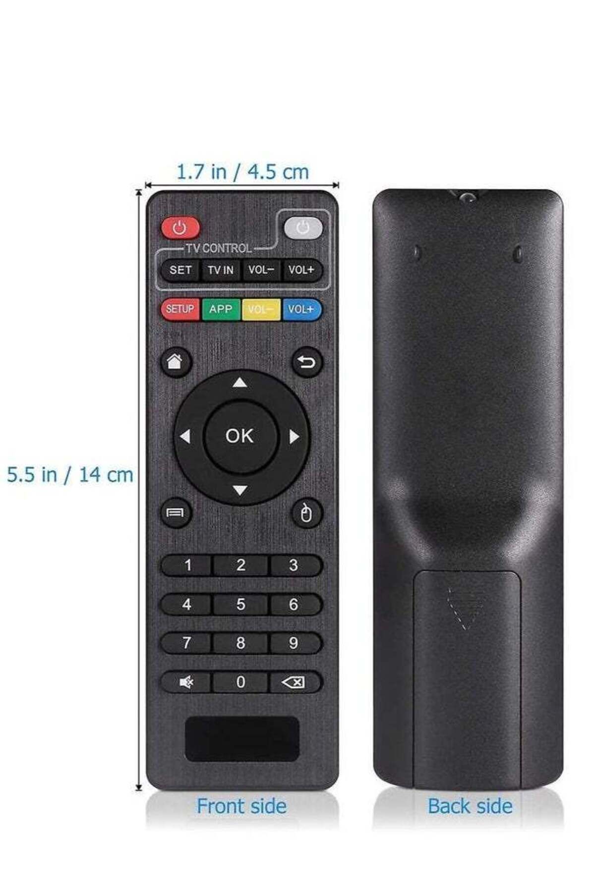 erorex-Android TV Box Remote Control Compatible With Kings MK Pro etc 2