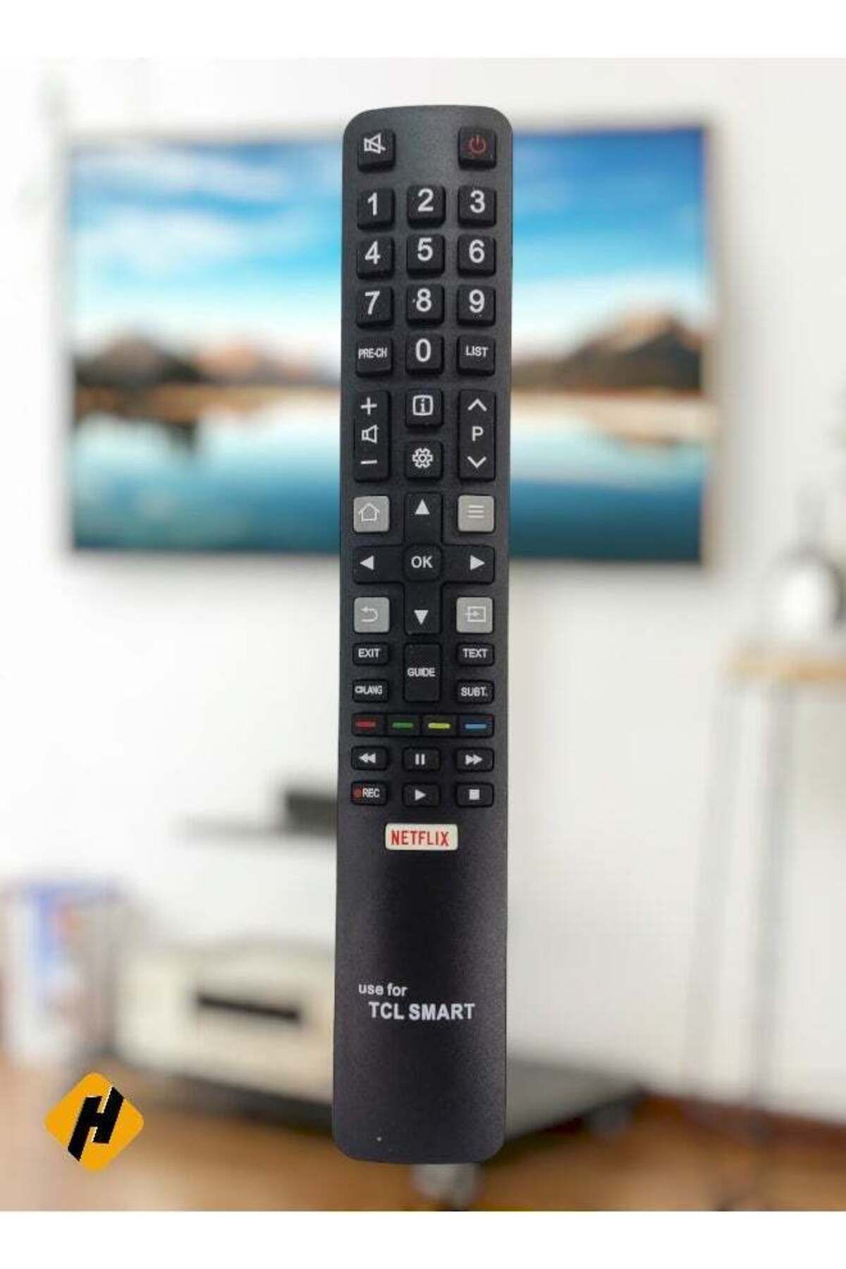 erorex-Replacement Remote Control For TCL Smart TV LCD LED With Netflix Smart Key Button 1