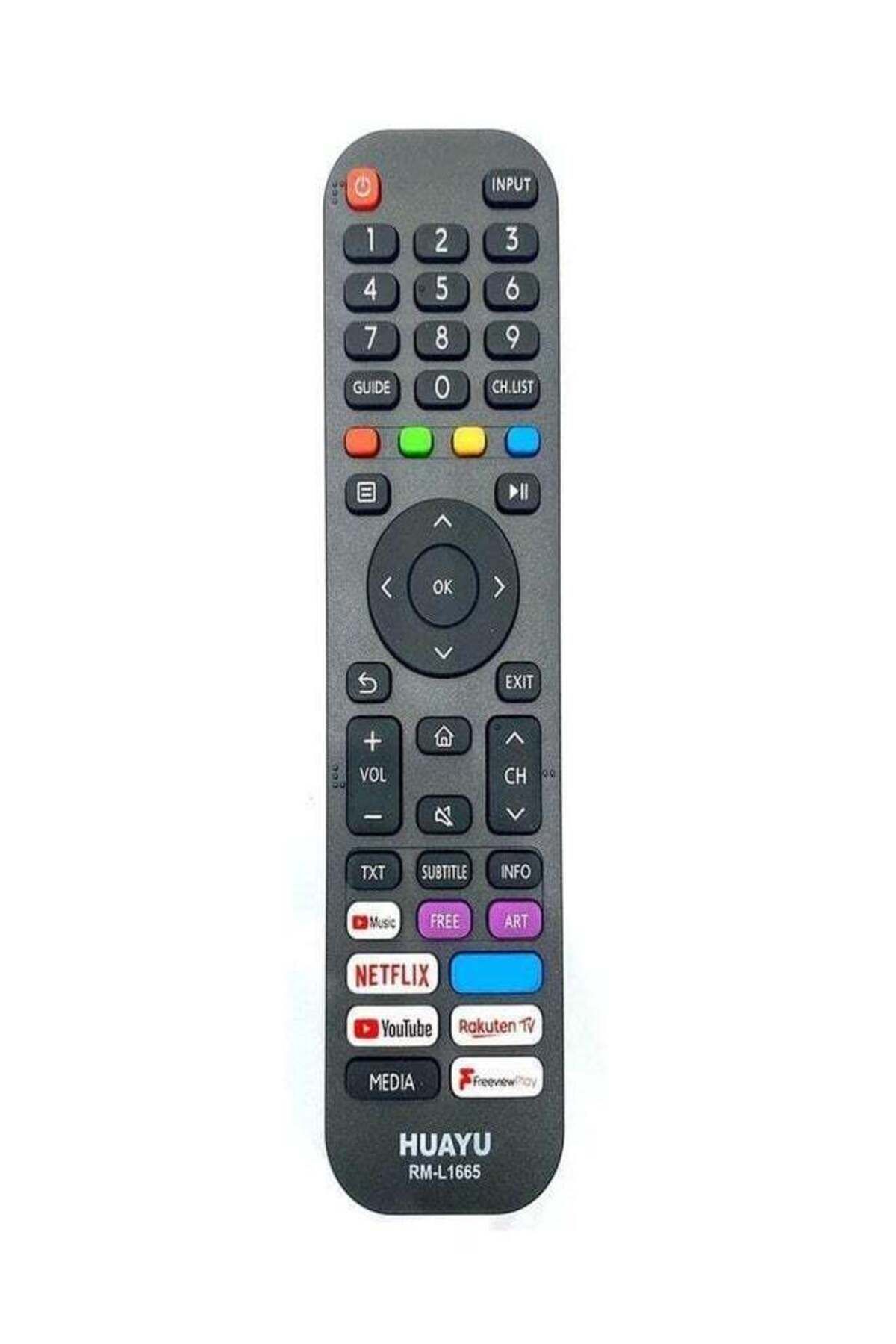 erorex-Universal Replacement Remote Control For Smart Lcd Led Rml1665 1