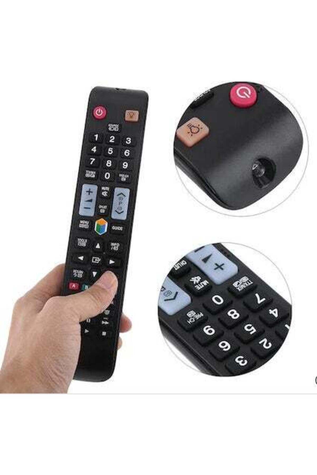 erorex-Samsung LCD LED TV Remote Control with Smart Button 2