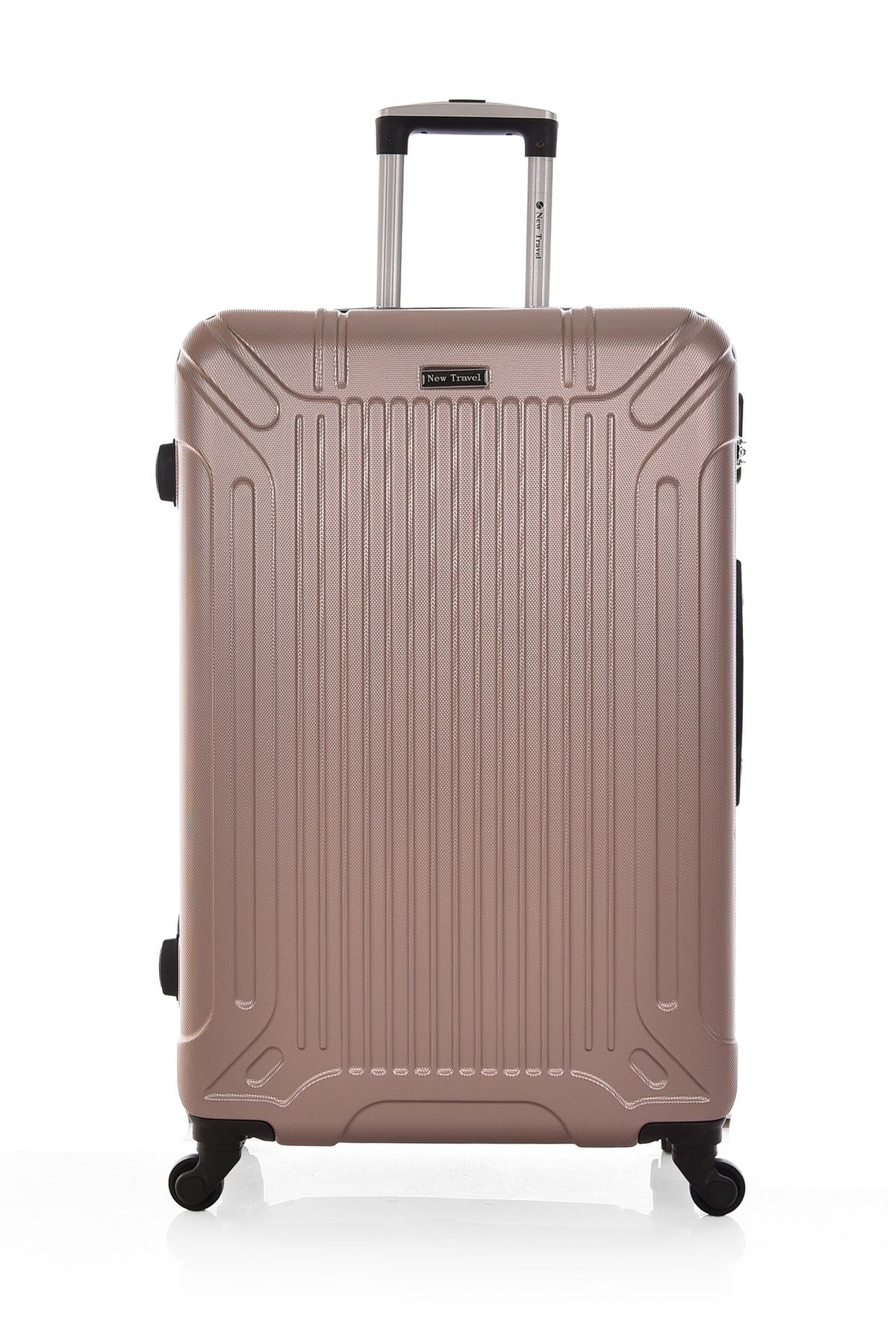 New Travel-مجموعة حقائب سفر صلبة من مادة ABS مكونة من 4 قطع مع حقيبة تجميل مقاس 28/24/20/12 بوصة 0176/4P 2