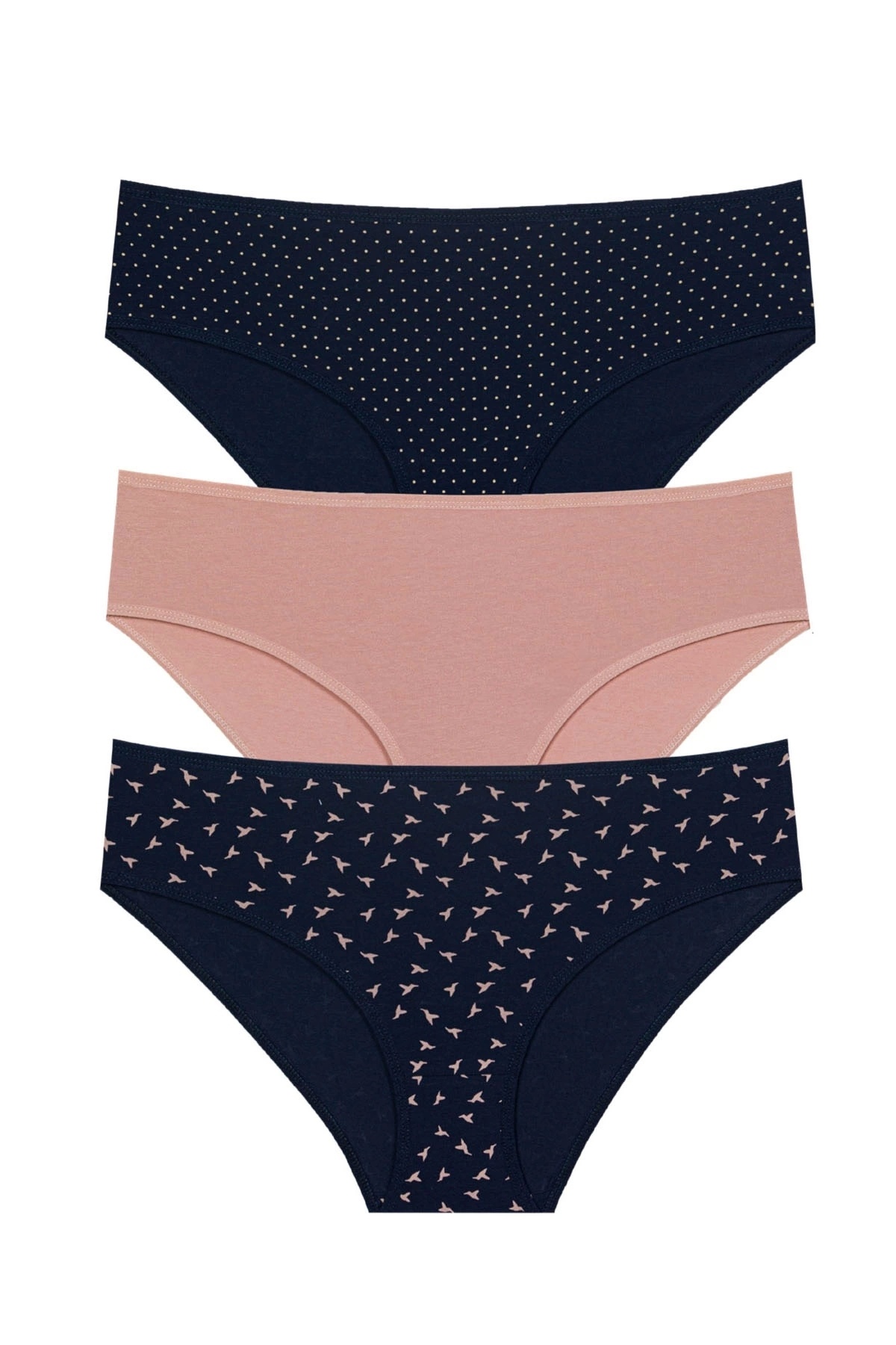 Berrak-11447 Women's 3-Piece Batho Bikini Assortment 5