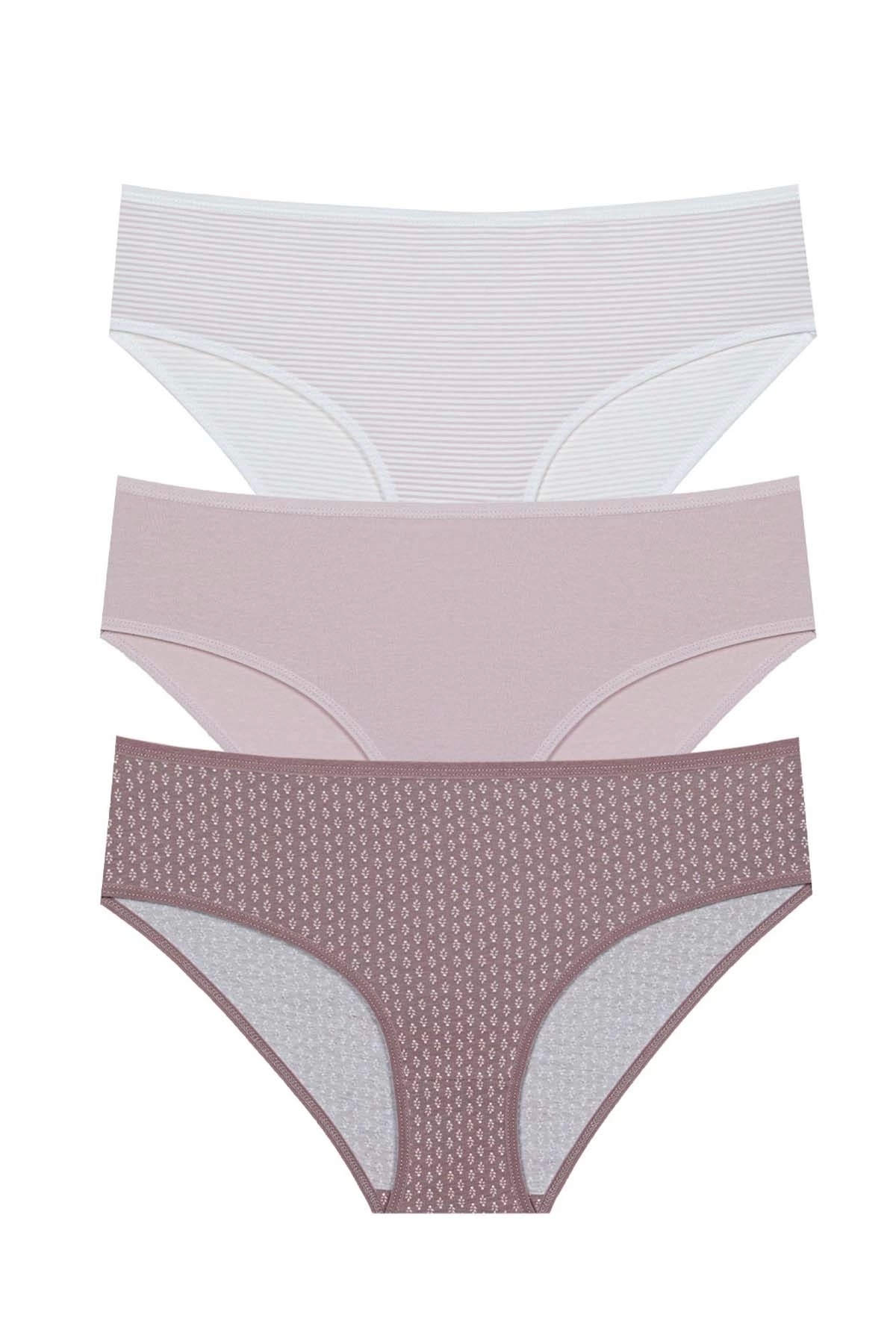 Berrak-11447 Women's 3-Piece Batho Bikini Assortment 6