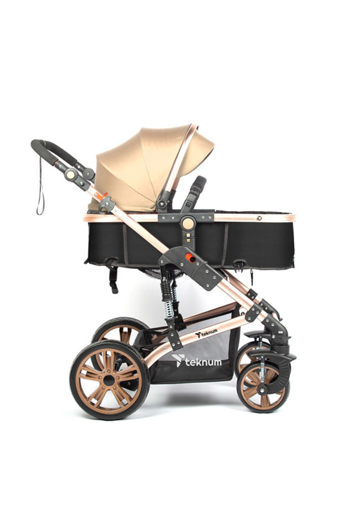 TEKNUM-3 in 1 Pram stroller-Khaki 3