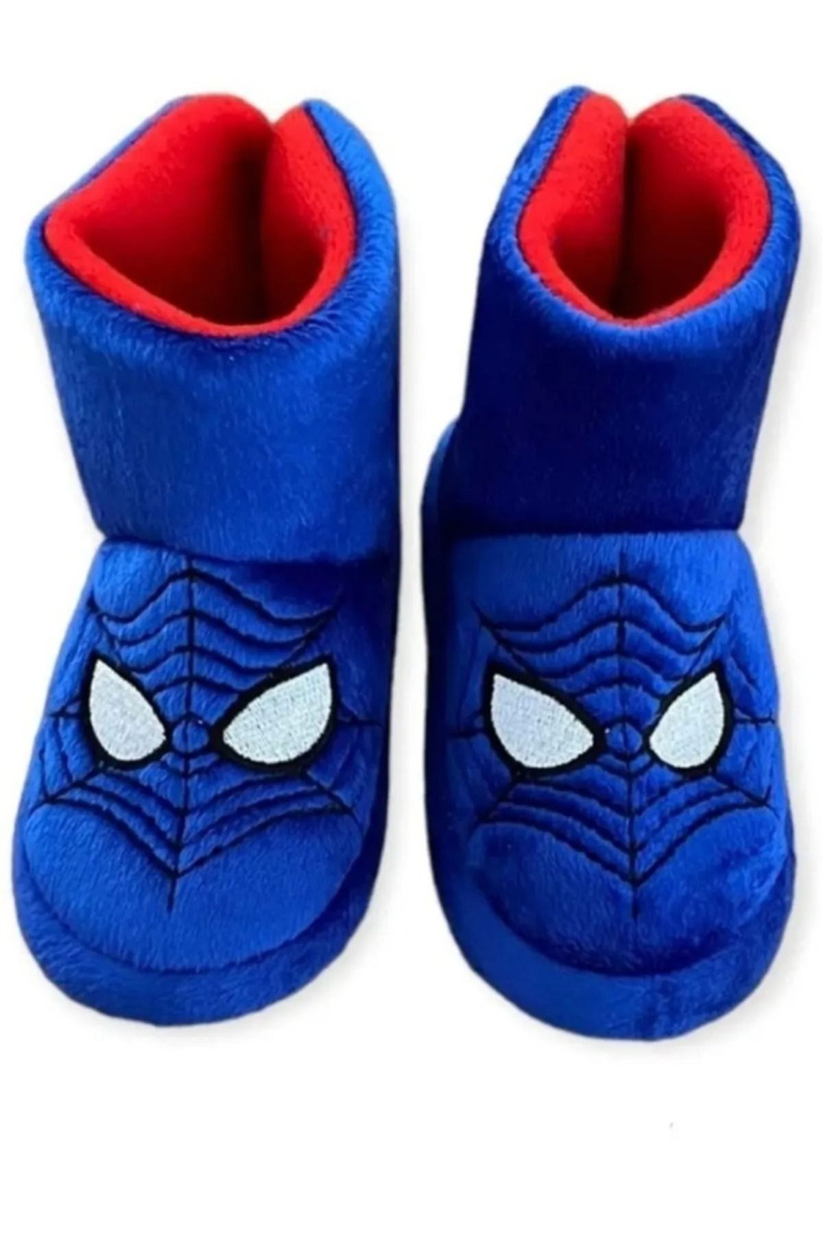 NewOneMall-Spiderman Boy Kindergarten Nursery Home Anti-Slip Base Red Slippers 1