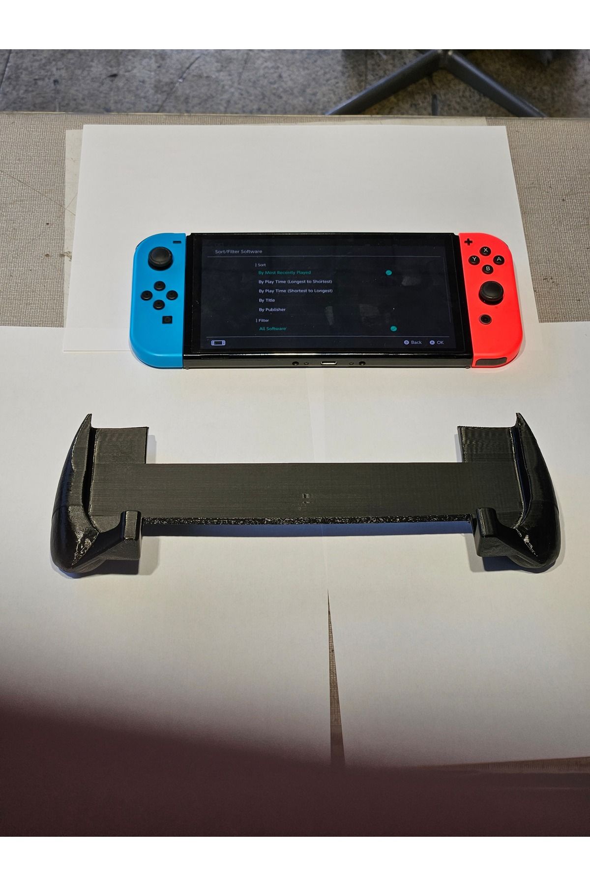 3DBASKILAR switch oled joy con grip konforlu tutuş aparatı