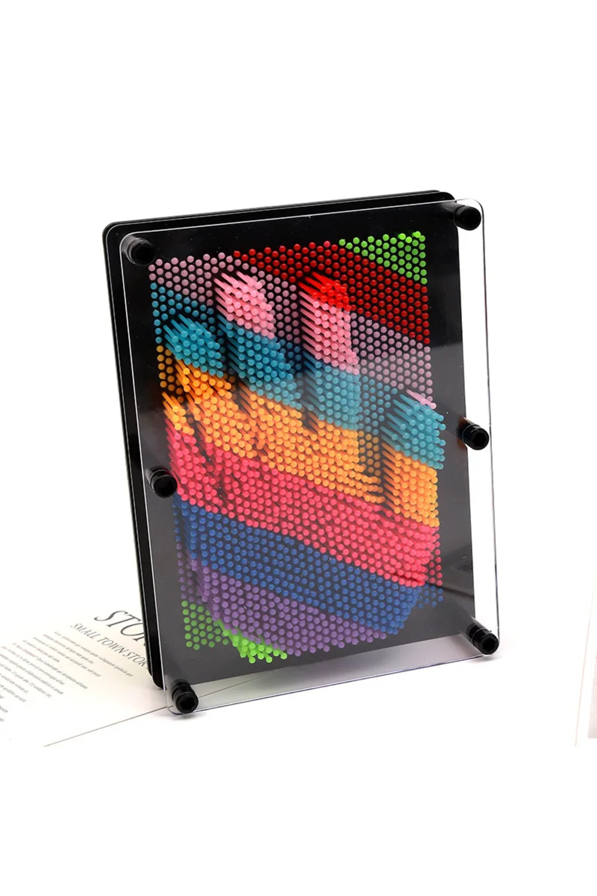 پین فلزی سه‌بعدی طرح دست، ضد استرس، مدل کلاون، اسباب‌بازی کودک، پین‌اسکرین، تخته سوزنی، مجسمه‌سازی