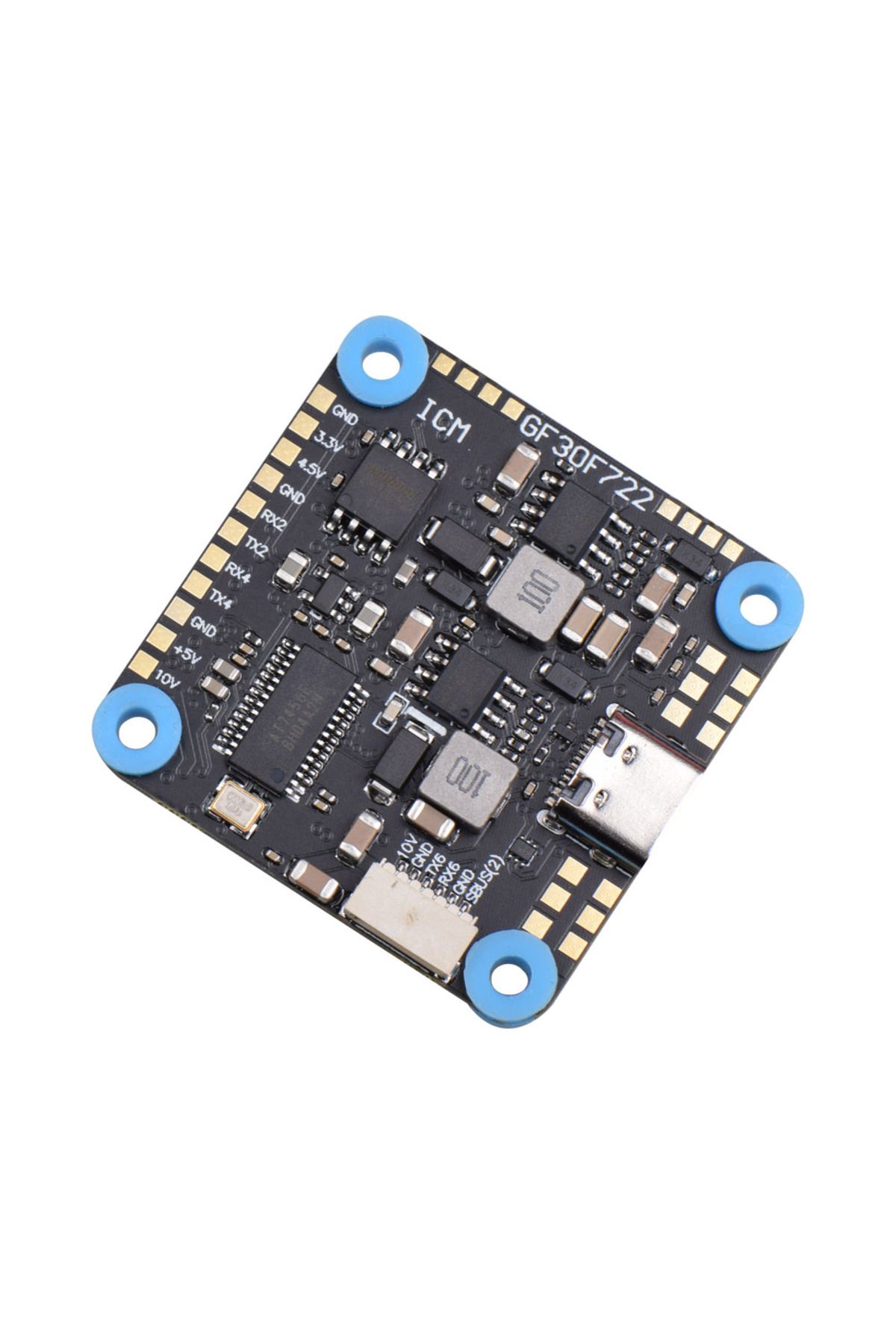 Choice-JHEMCU GF30F722-ICM F7 Flight Control Dual BEC 5V 10V OSD HD 3-8S Input 30X30mm for RC FPV Freest... 4
