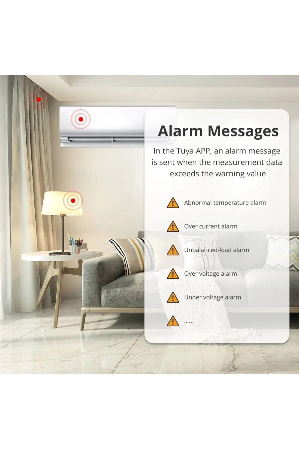 zemismart-Zigbee control Zemismart Zigbee Smart Energy Meter 3 Phase 4 Wire Power Monitor Sensor Work with Tuy 4
