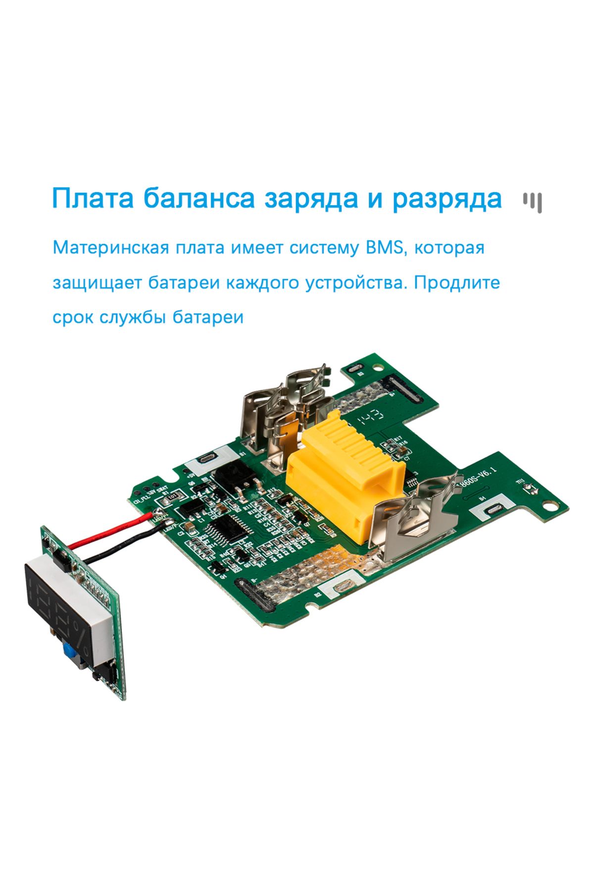 Waitley-BL1890 9.0Ah Battery Case For Makita 18V DIY 6.0Ah Shell Box With BMS PCB Board Charging Protecti... 4