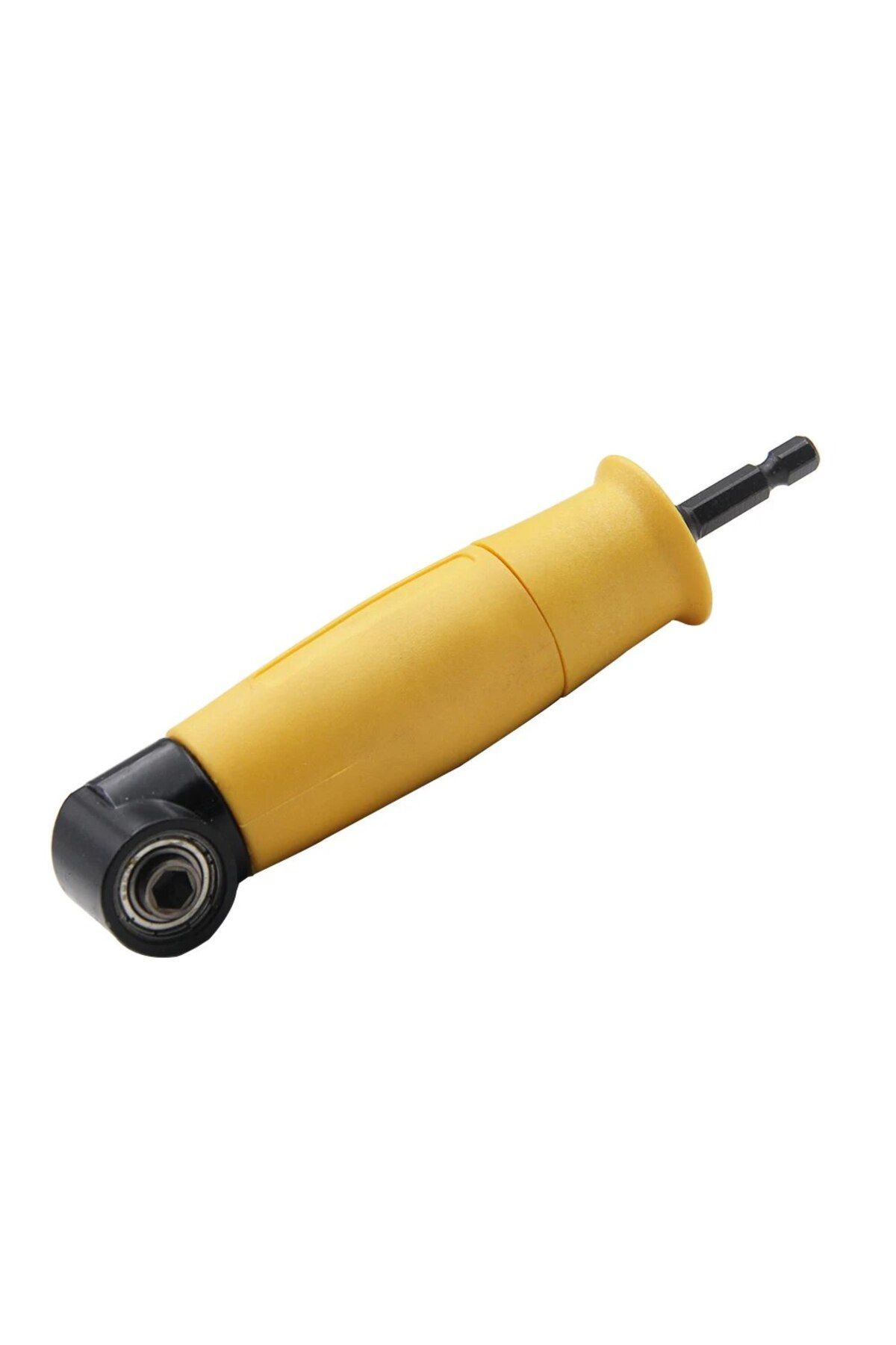 Choice-1pc yellow 1PC Hexagonal Handle Yellow 90 Degree Extended Corner Tool Right Angle Screwdriver Connec 1