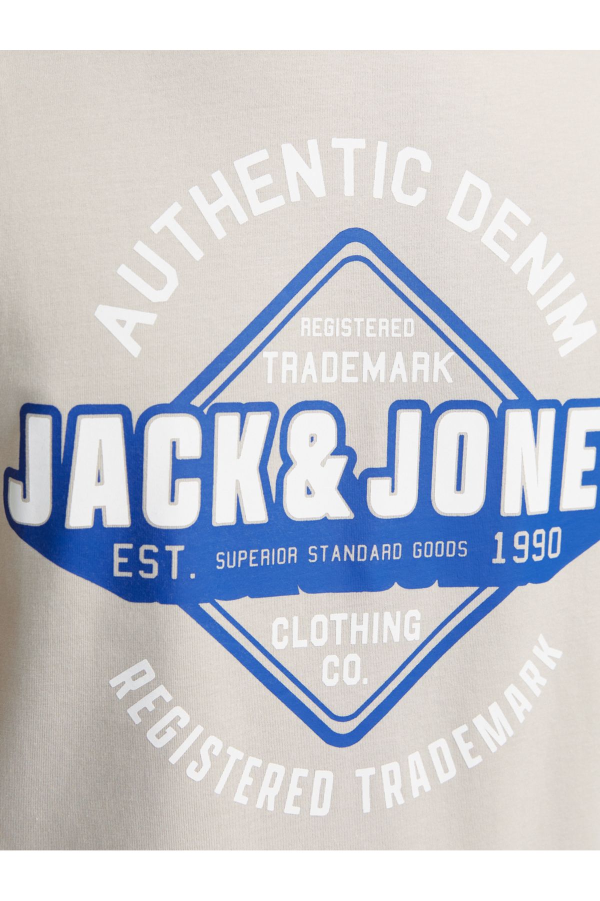 Jack & Jones-Logo Print Round Neck T-Shirt 2