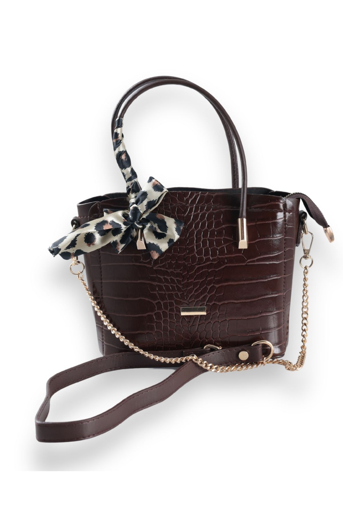 Bor-Purse Handbag a Quality Bag with Chain Strap 1