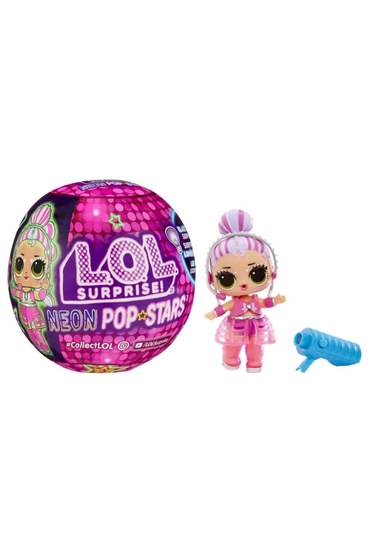 TOYFEST LOL Tots Neon Pop Yıl Sürpriz Bebek - 1 ADET