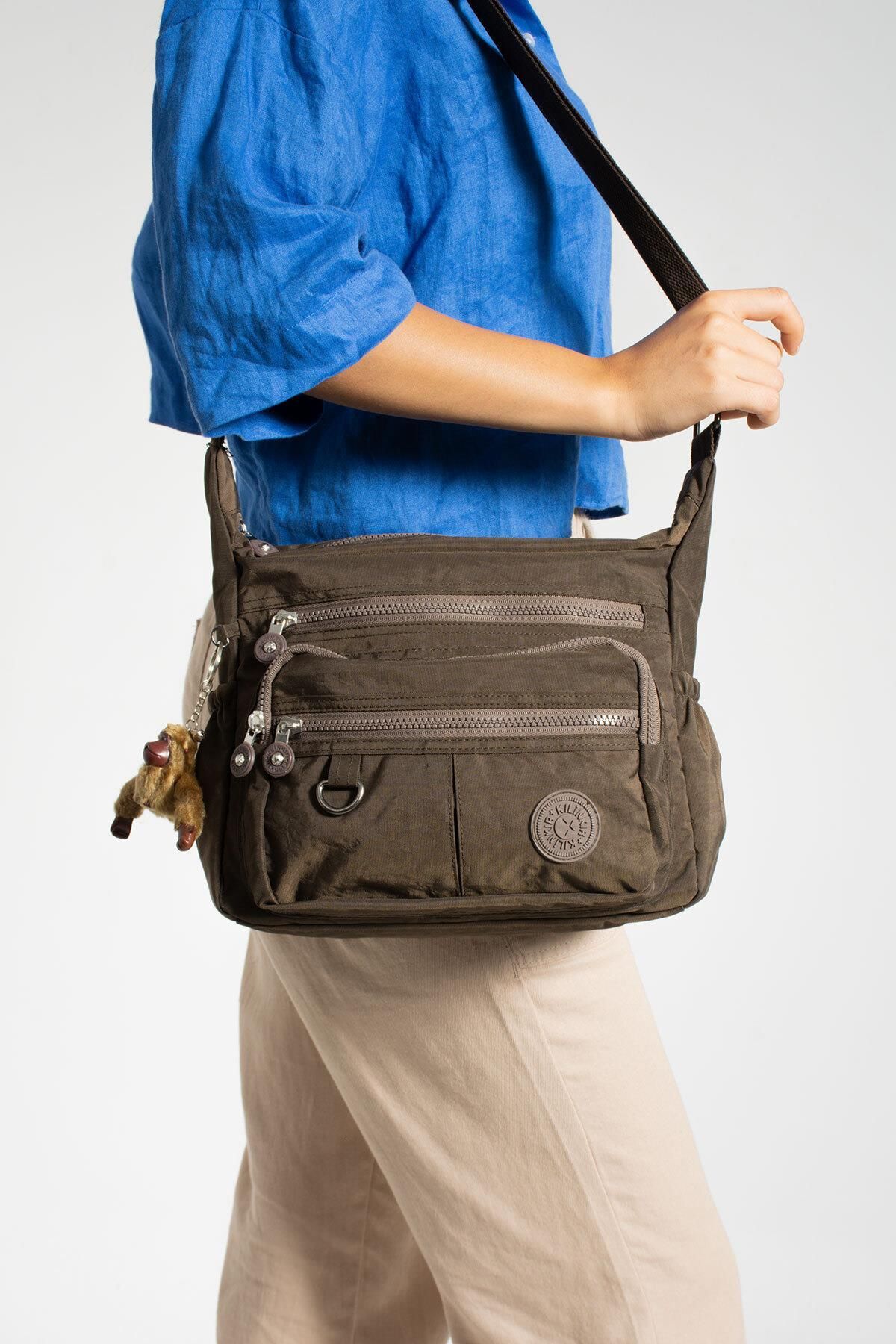 KunduraHane Geantă Impermeabilă Cu Mai Multe Compartimente Și Compartimente - Pentru Crossbody Și Umăr Femeie - One Size