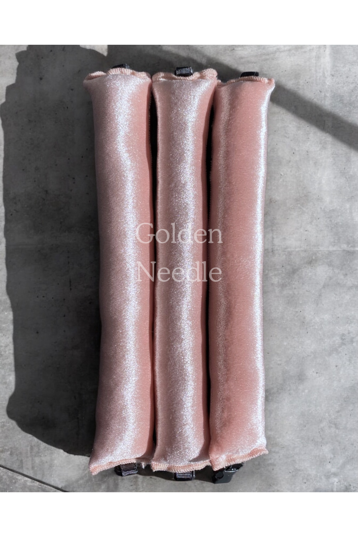 Golden Needle Kadife Saç Şekillendirici Kadife Saç Sosisi ve Kadife Saç Bugidileri Isısız Saç Şekillendirme görsel 2