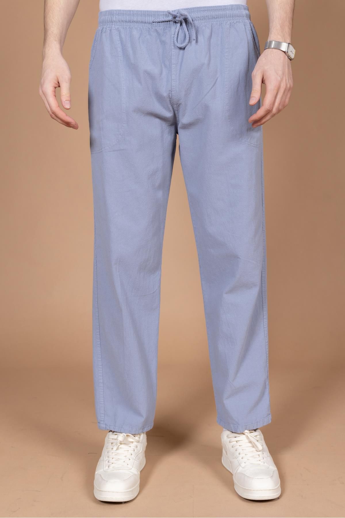 Mutlu City Pantaloni De Sport Pentru Bărbați, Cu Talie Înaltă Elastică, Confortabile, 100% Bumbac Natural, Pantaloni De Sport 2188 Masculin - 5XL