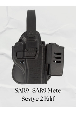 Polis Sepeti To Gun Holster Sarsılmaz SAR9- SAR9 Mete Tabanca Kılıfı Seviye 2...