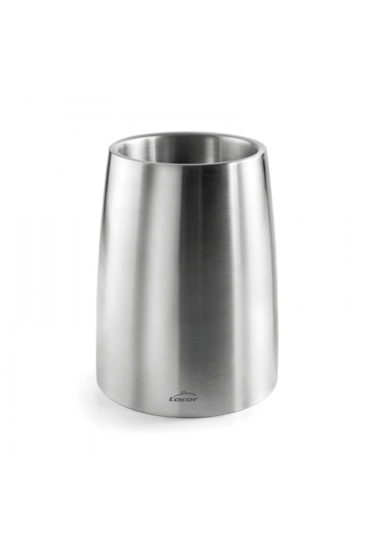 Lacor-Double-walled shaker, Matte, stainless steel 3