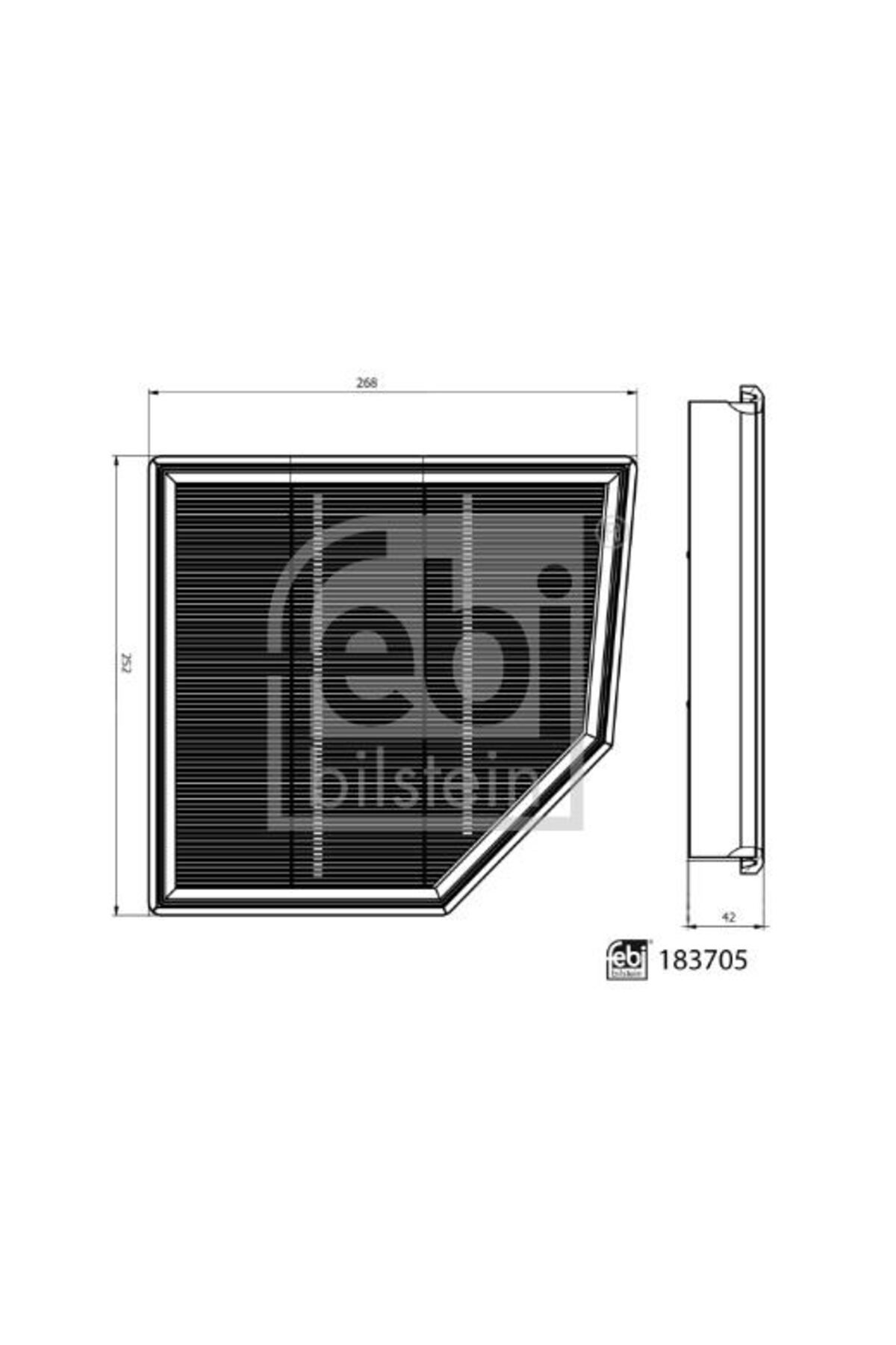 FEBİ HAVA FILTRESI BMW B38 B48 F70 F74 F78 U06 U12 U11 U10 . MINI F65 F66 F67 U25
