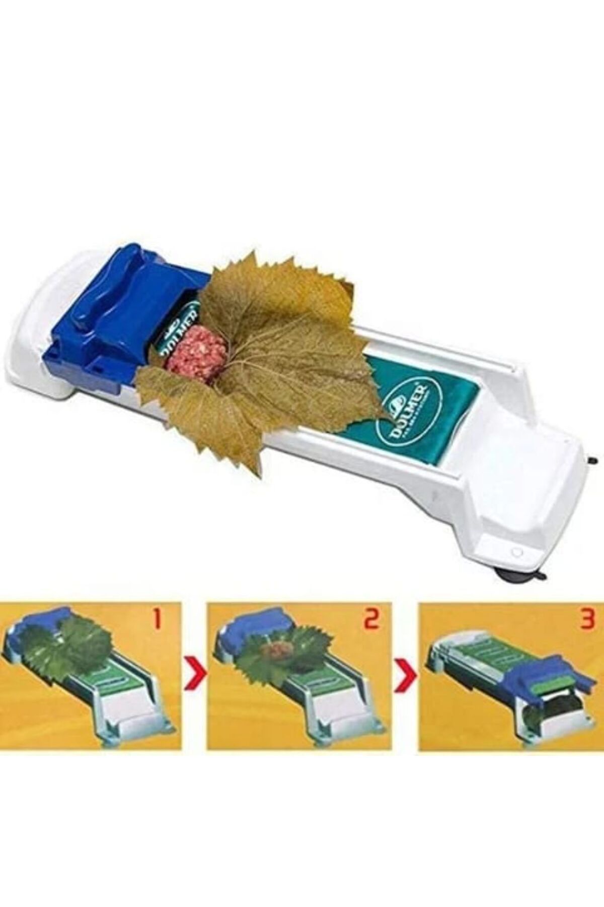Generic-لة لف ورق العنب وحشيها باللحم والخضروات، مناسبة لورق العنب والملفوف والسوشي ثلاث قطع قطع 3 5