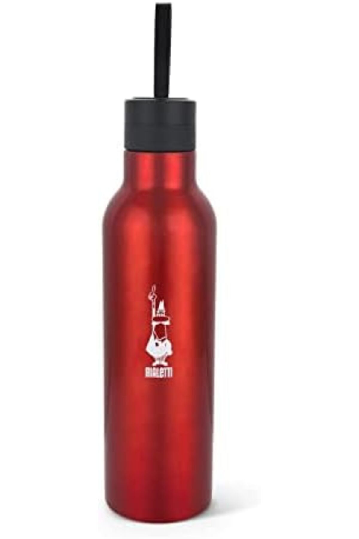STOREMAX nffashopm - Termal Şişe - 750mL - Kırmızı Renk - Paslanmaz Çelik - Çift Katmanlı - 12 Saat S