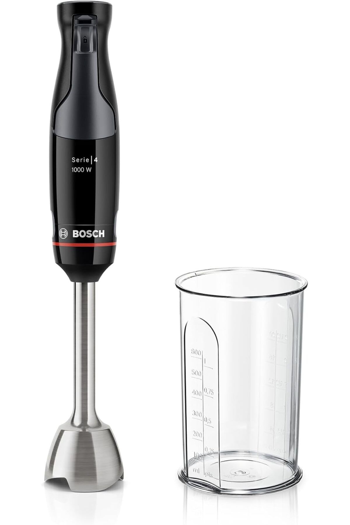 STOREMAX nffastore El mikseri ErgoMaster Seri 4, 1000 Watt, paslanmaz çelik karıştırma çubuğu, karışt