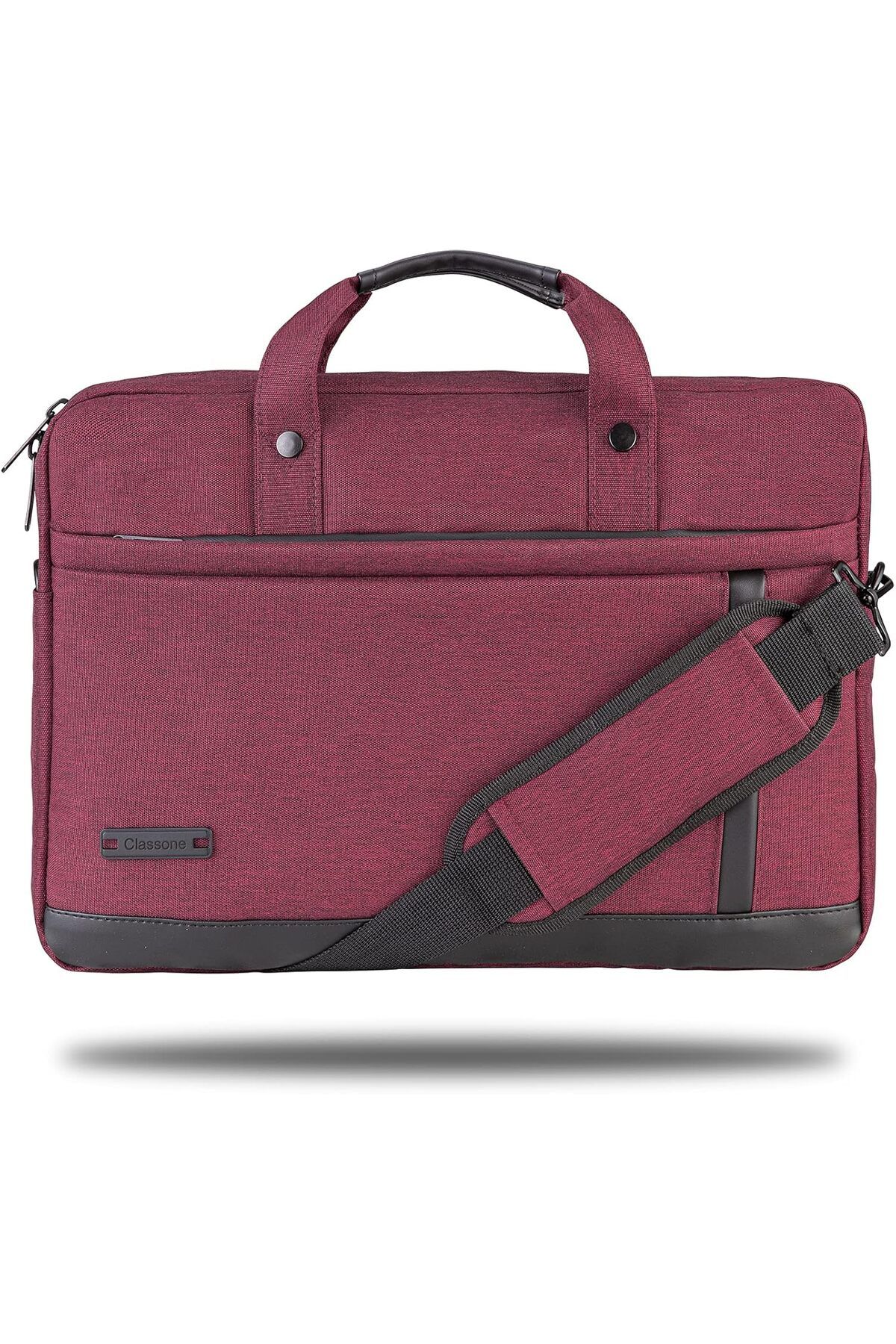 STOREMAX lbstorex Rnna VP1505 15,6" Su geçirmez kumaş ve fermuar Notebook Laptop El Çantası-Bordo Newdsng