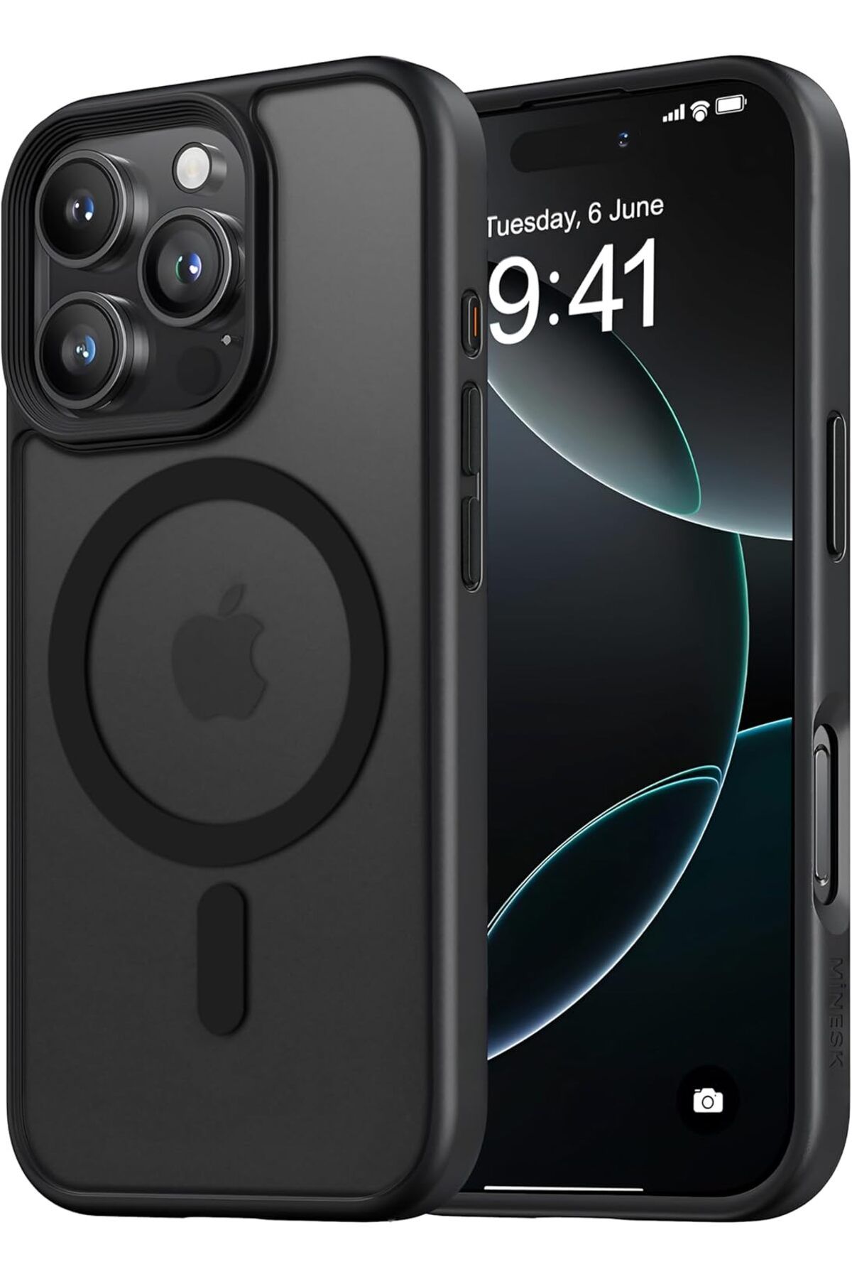 STOREMAX ysstorex iPhone 16 Pro için Magsafe ile Uyumlu Fusion Mat Serisi Kaliteli Orijinal Versiyon Kılıf