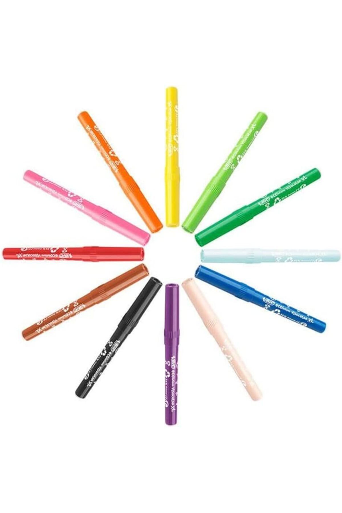 STOREMAX daliashops Kids Visa Color XL Keçeli Boya Kalemi 12 Renk Star Collection 542167
