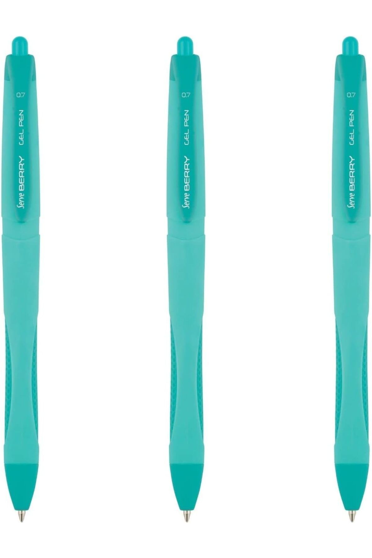 STOREMAX lbstorex BERRY JEL KALEM 07MM PASTEL NANE YESILI 3LÜ SET Newdsng 1116818