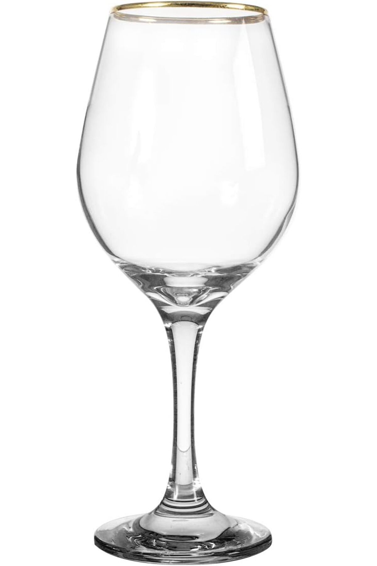 STOREMAX nslmshop Golden Touch Şarap Kadehi - 460 cc - 6'lı, Amber, 472723, Kehribar, 460 cc Life Store 103