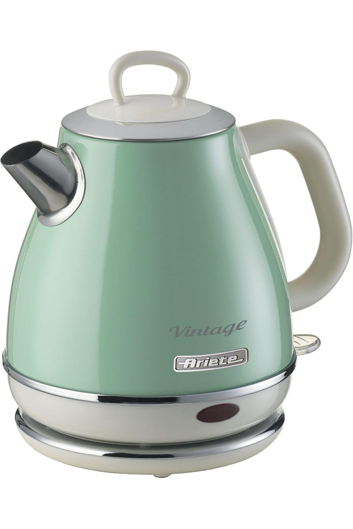 STOREMAX cmllashop Vintage Elektrikli Su Isıtıcı 1 Litre Yeşil 2868/04 - Paslanmaz Çelik, Retro Kettle,