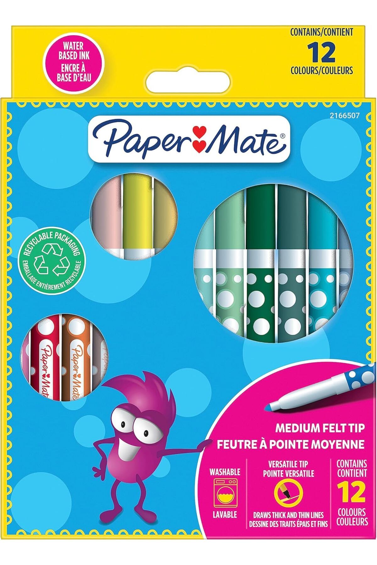 STOREMAX htpshopmx Mate Keçeli Boya Kalemi 12'li str http 1092444