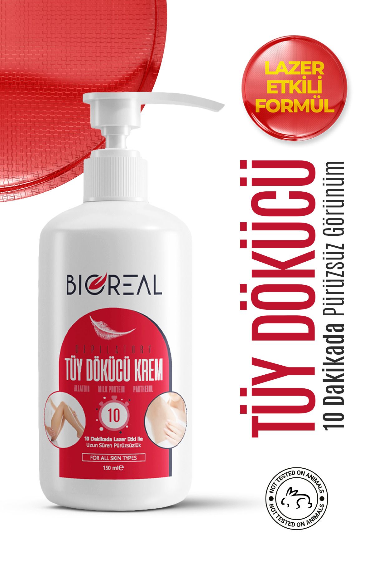 BİOREAL Tüy Dökücü Ve Tüy Azaltıcı Krem