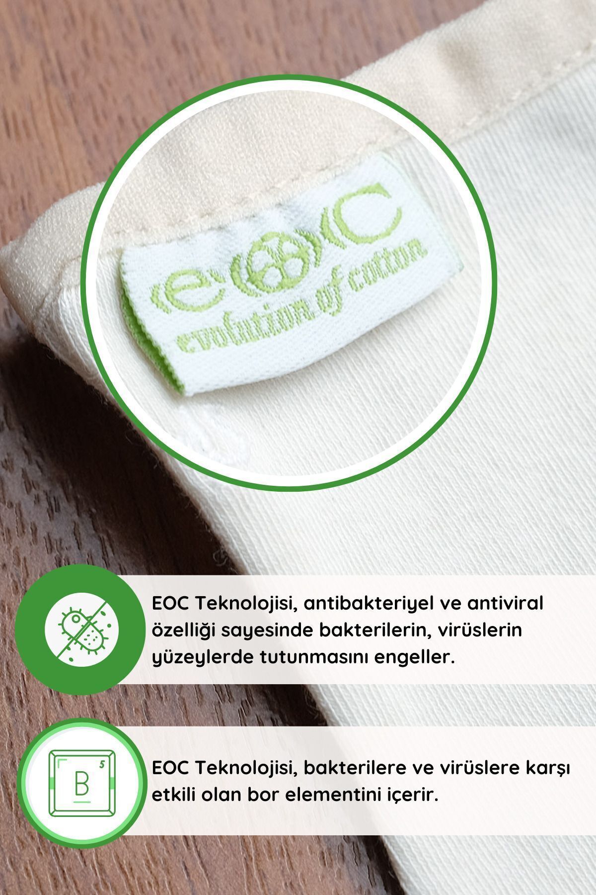 EOC Yıkanabilir Pamuklu Esnek Penye Eldiven [egzama, Vitiligo, Günlük El Bakımı Için] görsel 6