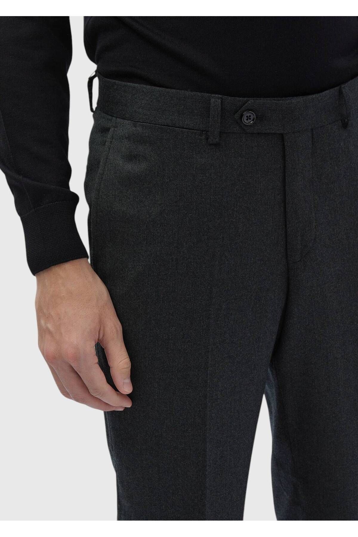 Ramsey-Klassische Hose aus 100 % Wolle im Regular Fit 4