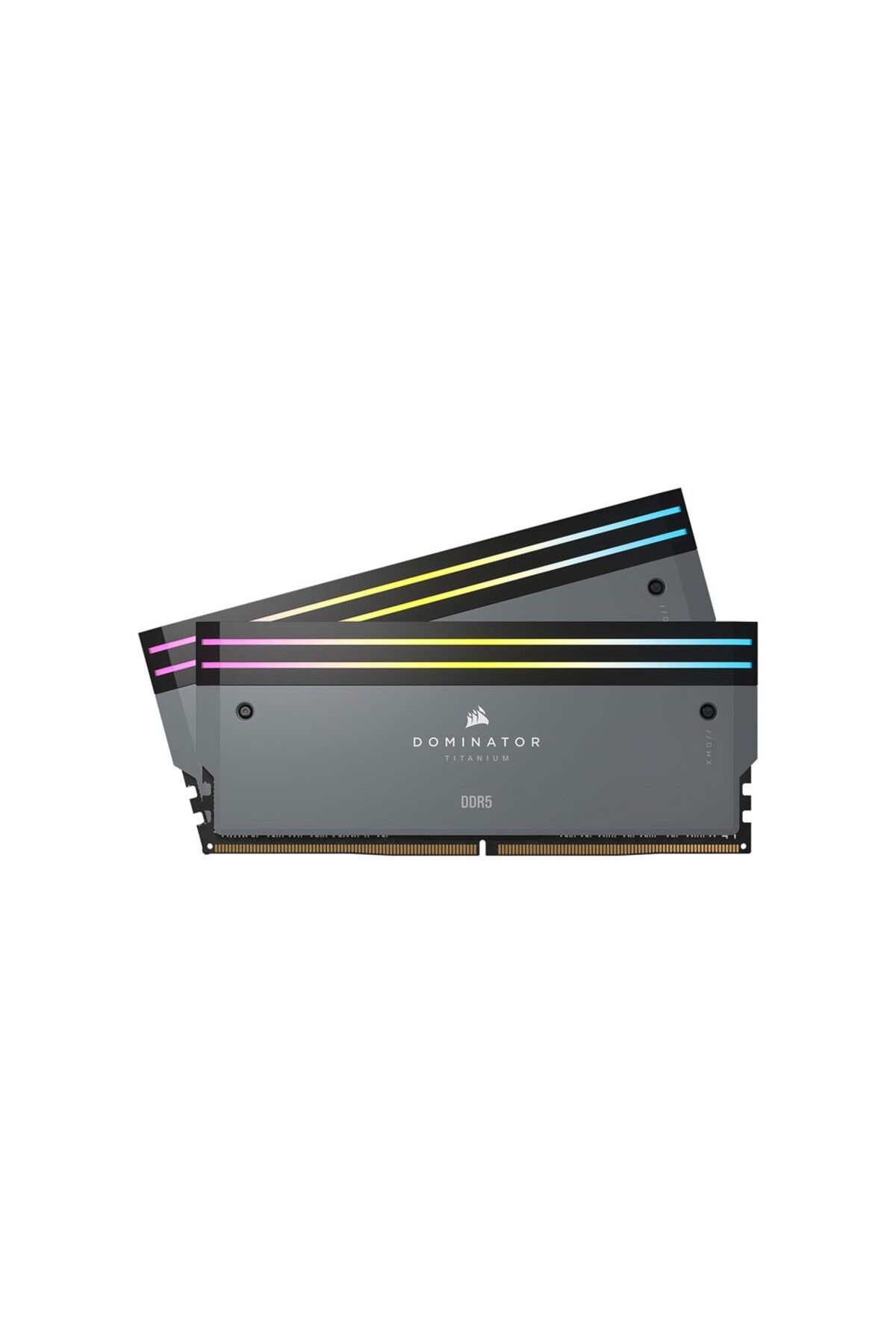 Corsair-DOMINATOR TITANIUM RGB 32GB - 6000Mhz CL30 DDR5 AMD RAM-CMP32GX5M2B6000Z30 2x16GB 1