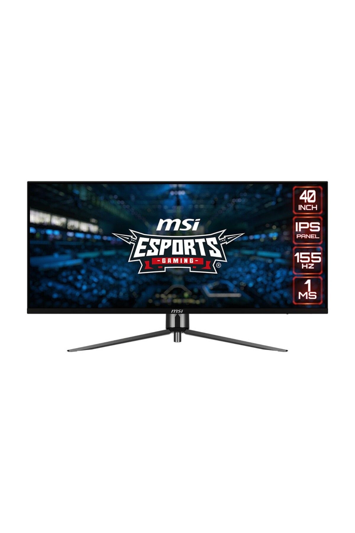 MSI MAG401QR 40" 155HZ 1MS 3440X1440 (UWQHD) IPS FreeSync E-Sports RGB Gaming Monitör