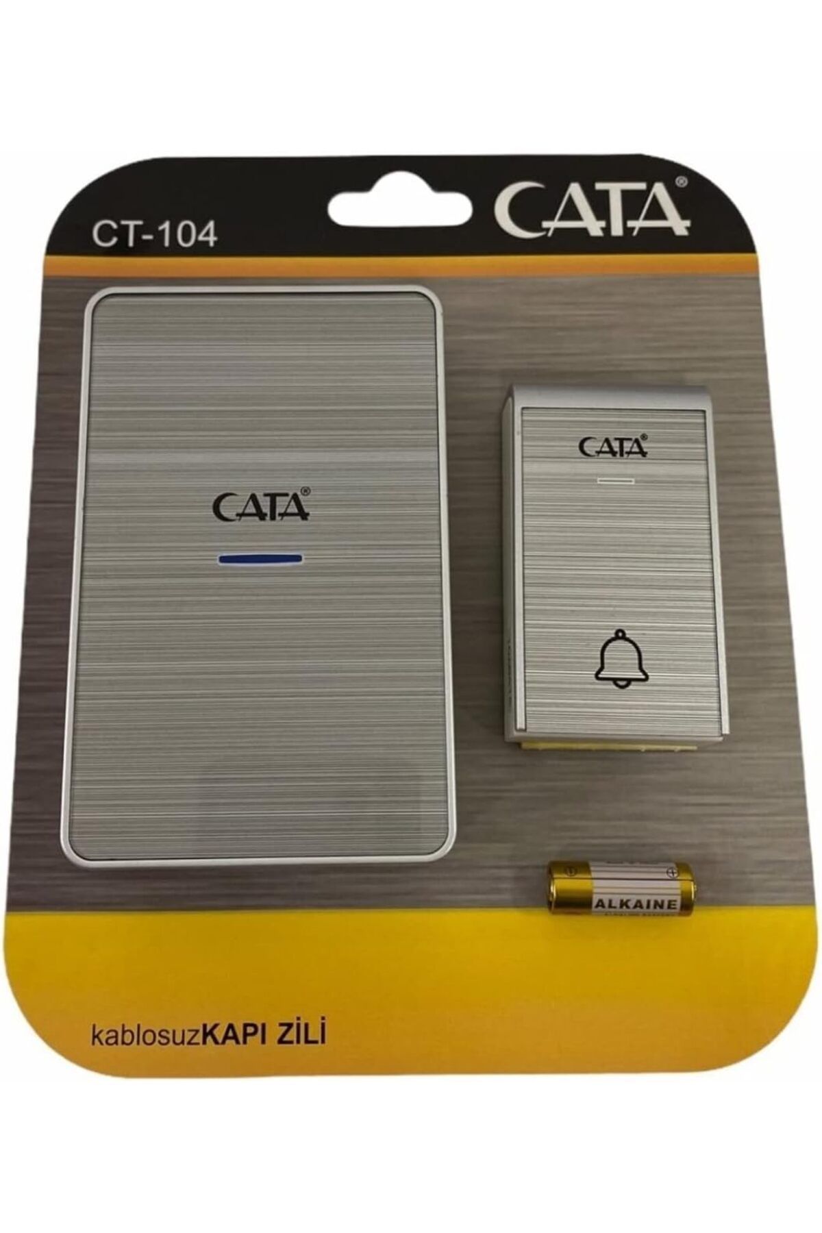 salesalbutik Uzaktan Kumandalı Zil Ct-104 Lüx Model Led Işıklı HSPLİNM-4043